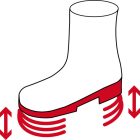 Oleo-Mac vágásbiztos erdei bakancs 47