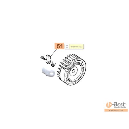 Berántófül (kallantyú) fűrészekhez   350/ 931/932/935/938/941/942/946/951