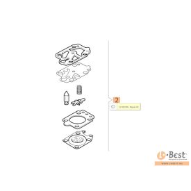   Karburátor javító készlet, tűszelep- BCH 250, BCH 400, BCH 500, PPH 250