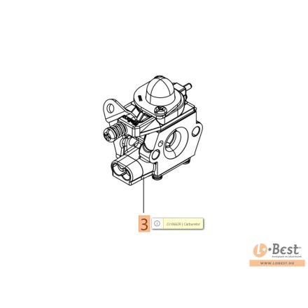 Karburátor BC 530, 550 - 2318622 - WT-1199