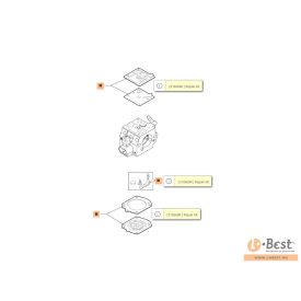 Karburátor javító készlet GS 650