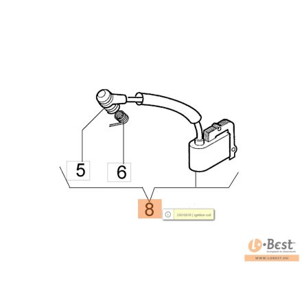 Gyújtótekercs digitális 947,952,GS520 - 50260015 is kell, ha 947,952!