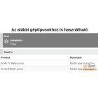 Berántóharang SA 45 TL, SC 55B, Efco PA 1100