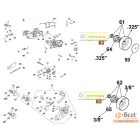 Tűgörgős csapágy 956, 962, 965,GS 630,