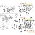 Tömszelence, csúszógyűrűs tömítés SA 30, SC 23, SC 33 