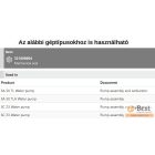 Tömszelence, csúszógyűrűs tömítés SA 30, SC 23, SC 33 