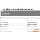 Kötéltárcsa AM 150, 180, 190, MB 80, 800