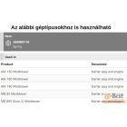 Inditó fül rugó  AM 150-180-190, MB 80-800