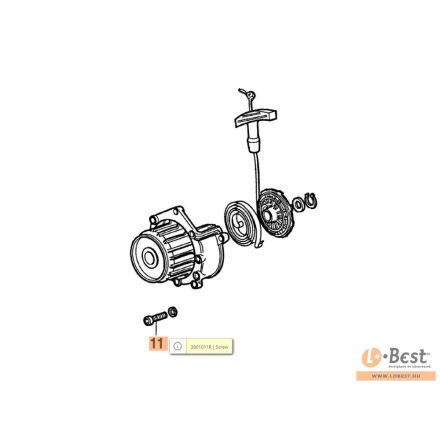 Csavar (berántó felfogó csavar)