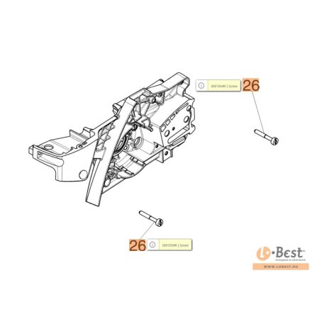 Csavar            GS 650    7db/gép