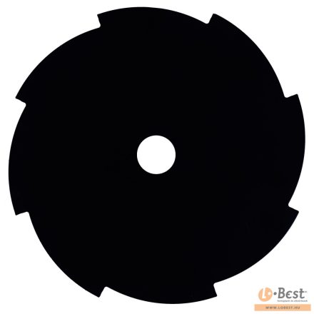 Oleo-Mac 8 fogú edzett acél kés 255 mm
