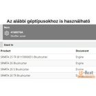 Kipufogó védőburkolat Sparta 26