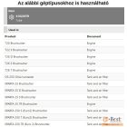 Benzincső fekete  720,722,726, Sparta 25,250 - 10 cm