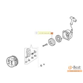   Kötéltárcsa 746,750,753,755,Sparta38,380,42,44,420,BC380,420