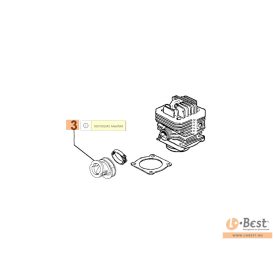 Átvezető gumi hengernél 956,962,965 HD,GS 630,