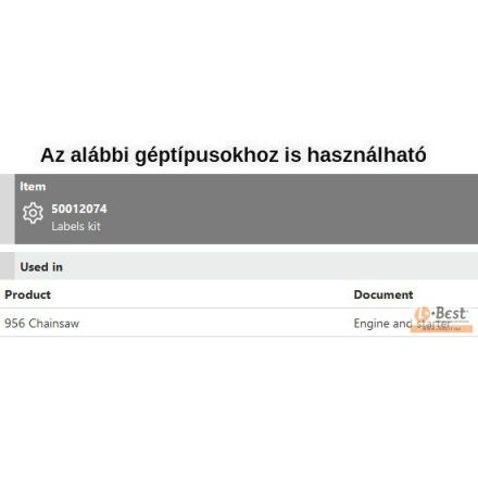 Matrica szett 956
