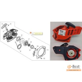 Indító szerkezet komplett GS 37, 371, 41, 411, 45, 451