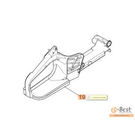 Fogantyú alsó GS 350