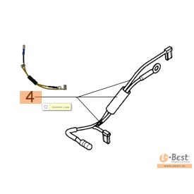 Kábel a gyújtótekercsre (slussz!) GS 350