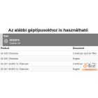 Tömítéskészlet GS 650 - GS 651,