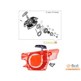   Indító szerkezet komplett - NE RENDELD - GSH 51, GSH 510, GSH 56, GSH 560 - II. Series