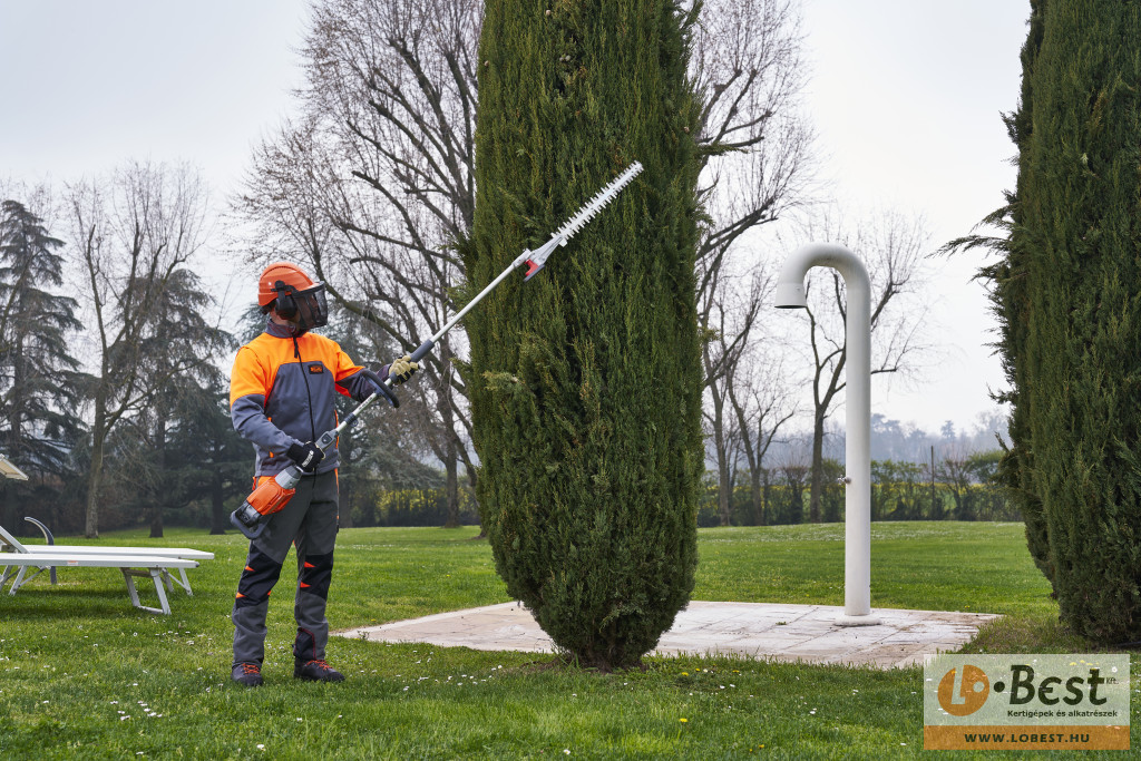 Oleo-Mac akkus sövényvágó