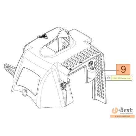 Motor burkolat Sparta 381, 441