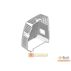 Kipufogó burkolat Sparta 381, 441 - 2nd series