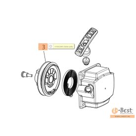 Kötéltárcsa BCH 400