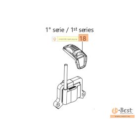 Gyertya pipa (külső záró gumi) BCH 400