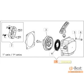   Indító komplett NEM rásegítős BCH 400 - I. Series - 61460066