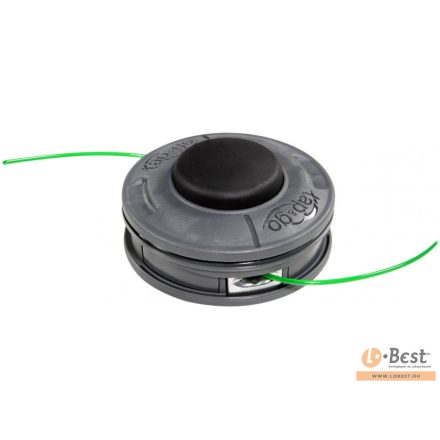 Oleo-Mac damilfej ÚJ Tap'n'Go - 130mm, 2.4mm damil, balos, csavaros + anyás