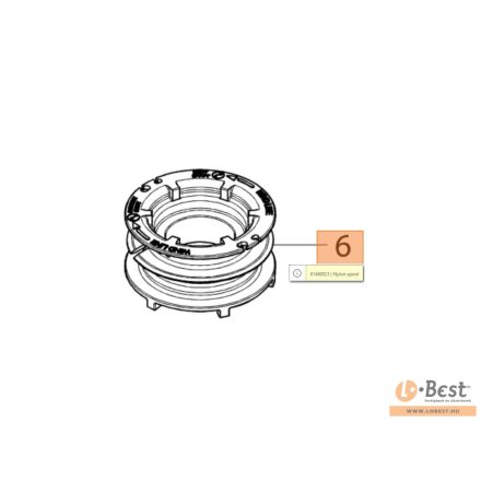 Damiltartó cséve damil nélkül ÚJ Tap'n'Go - 110mm - 61469100 - BCH 250