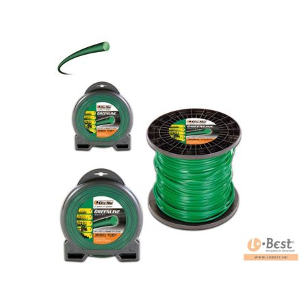 Oleo-Mac GreenLine fűnyíró damil 1.6 mm x 15 m kerek