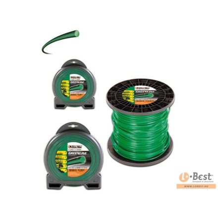 Oleo-Mac GreenLine fűnyíró damil 3.0 mm x 15 m kerek