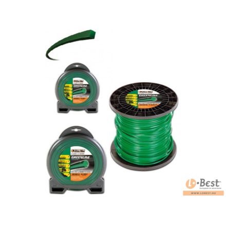 Oleo-Mac GreenLine fűnyíró damil 3.0 mm x 15 m szögletes