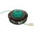 Oleo-Mac damilfej zöld gomb Load&Go 130mm,2.4mmbalos anya adapter 10x1.25mm