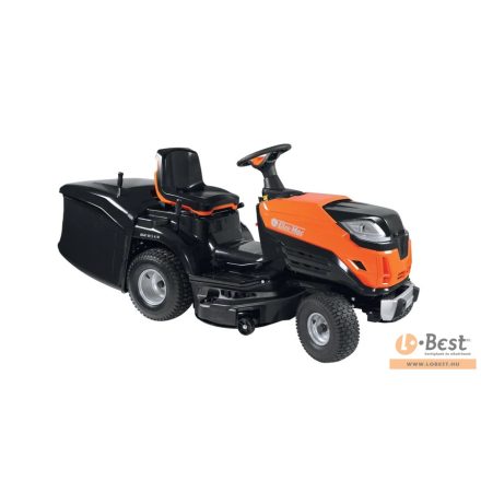 Oleomac 86 R/12,5 KM gyűjtős fűnyíró traktor