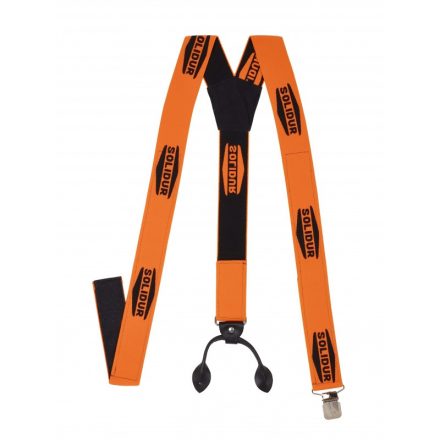 Solidur nadrágtartó narancs