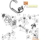 Gyújtótekercs kábelekkel BV 900, BV 901, MB 90,MB 900 - CFI3010103