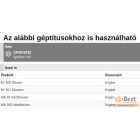 Gyújtótekercs kábelekkel BV 900, BV 901, MB 90,MB 900 - CFI3010103