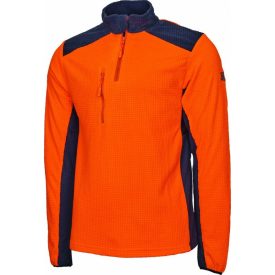 Solidur polár pulóver narancs