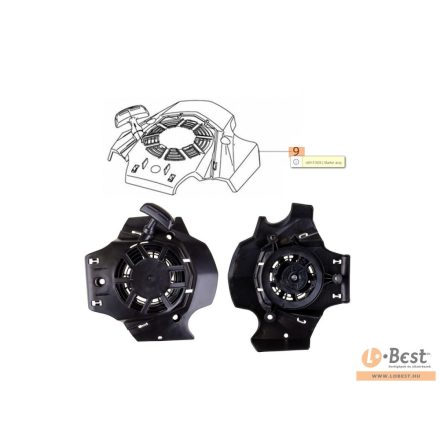 Indító komplett  G 53 PK, G 53 VK, MAX 53 PK-TK ( K 805 motorhoz )