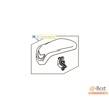 Motor burkolat Bertolini 218