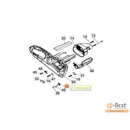 Adapter, olajzó adapter GS 180E, GS 200E